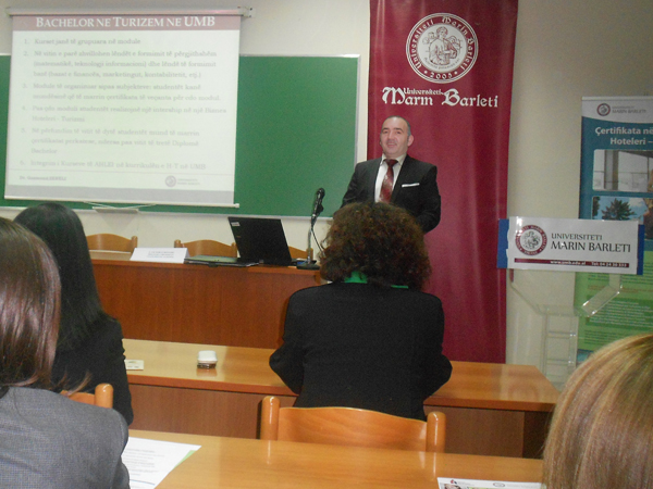 Prezantimi i "Programeve të Certifikuara për Turizmin në Shqipëri" të Institutit Arsimor Amerikan për Hotelerinë, (AHLEI)