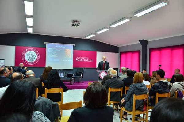 Universiteti Barleti mirëpret Profesor Veljko Milutinoviç!