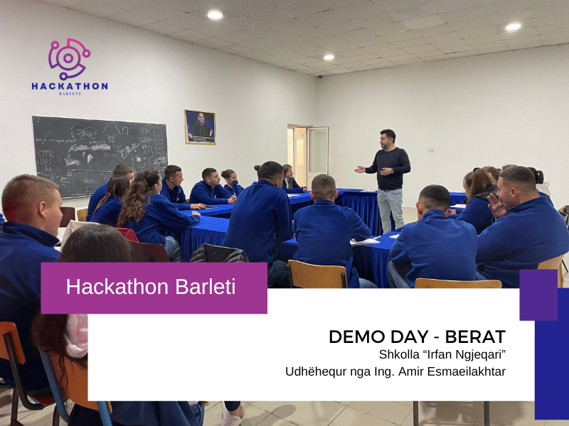 Barleti Hackathon Demo Day në Berat