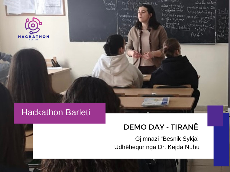 Barleti Hackathon Demo Day në Tiranë