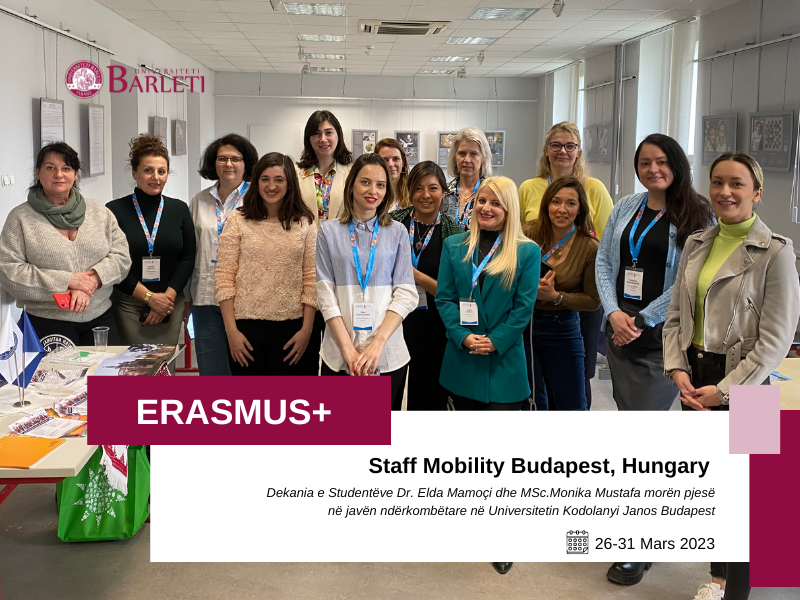 UniBa në Budapest - shkëmbimet e stafit