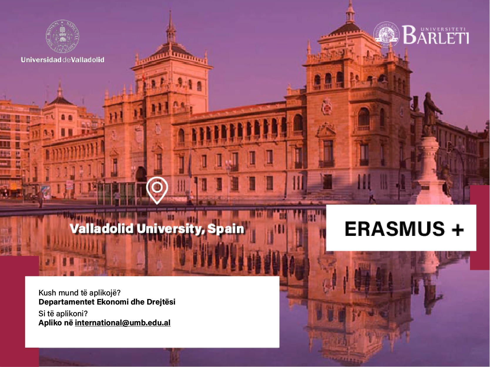 Hapen thirrjet Erasmus për studentë
