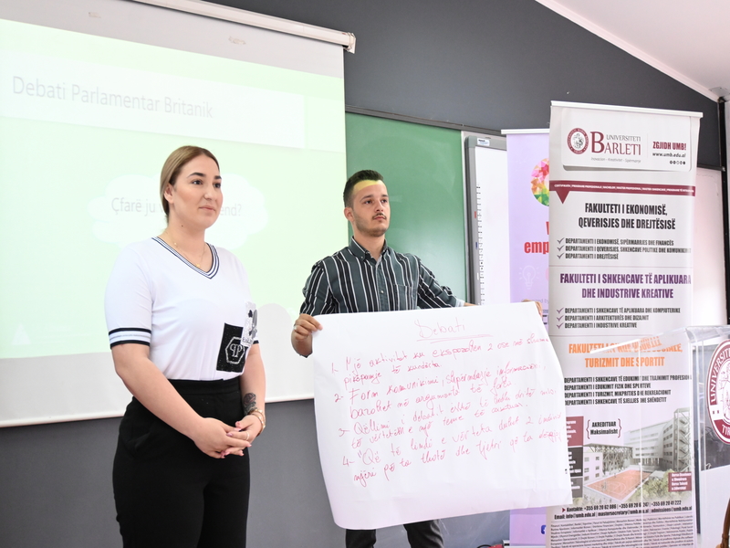 Trajnim Me Barletasit Për Klubin E Debatit