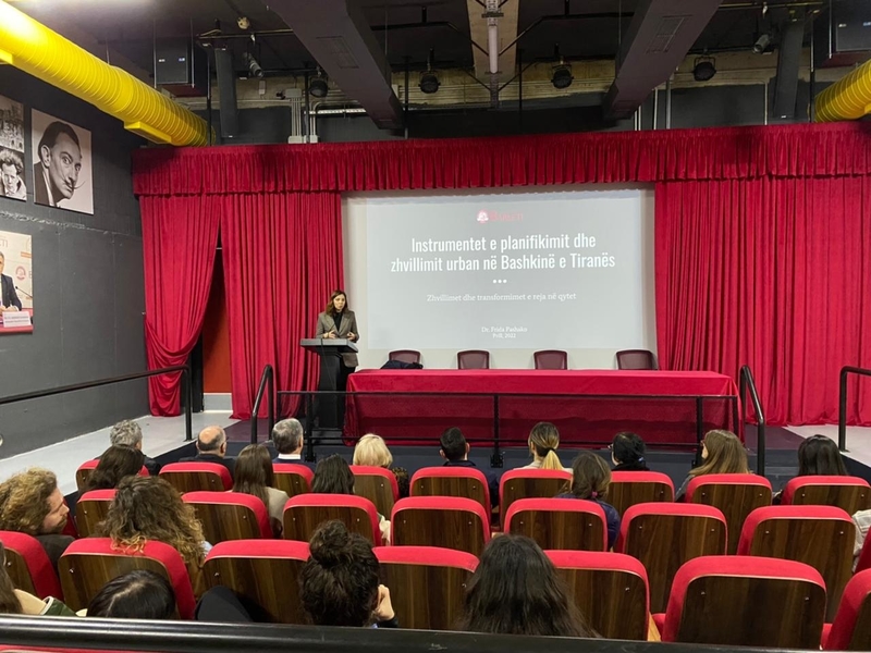 Open Lecture - I ftuar arkitekti Frida Pashako