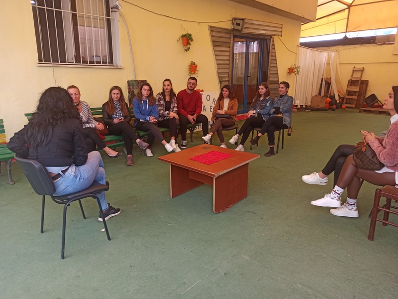 Studentët e degës Punë Sociale 