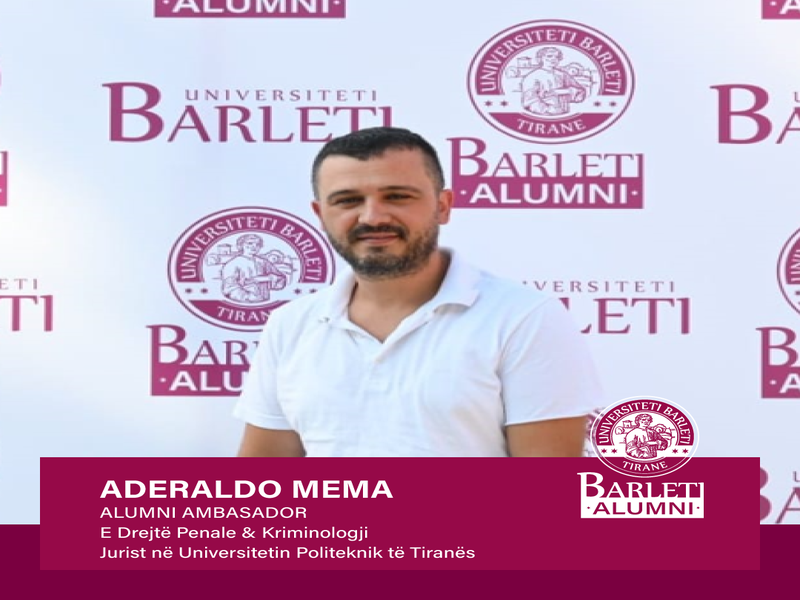 Ju prezantojmë me Alumni Ambasador Barletas! 