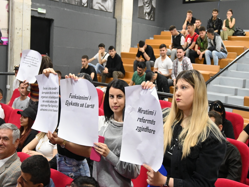 Qeveria Studentore organizon aktivitetin “Dita e Evropës”