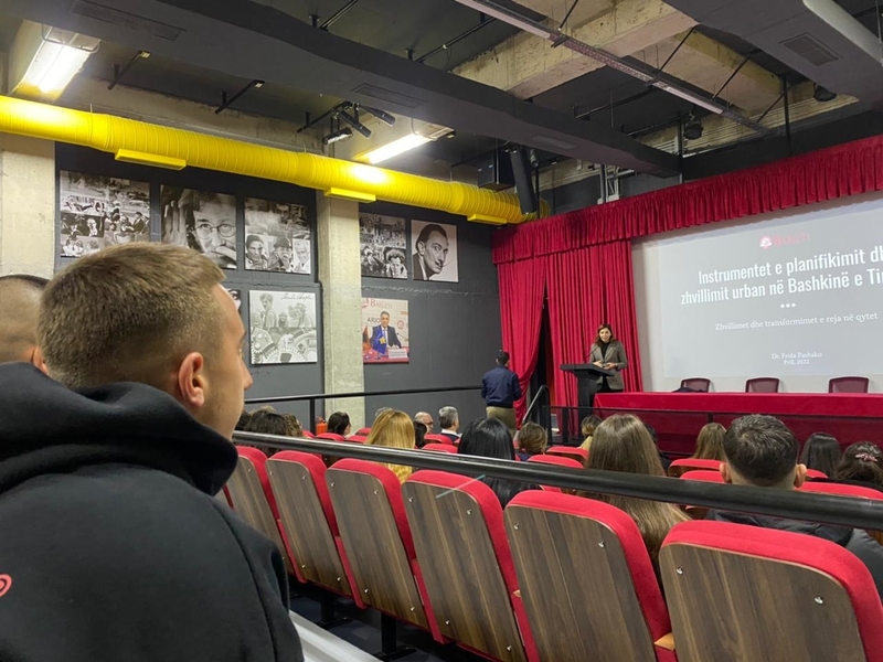 Open Lecture - I ftuar arkitekti Frida Pashako