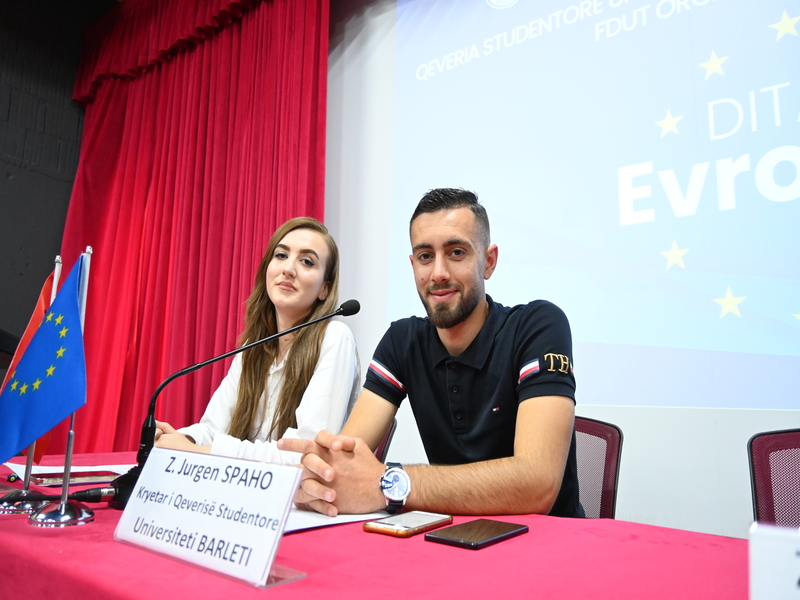Qeveria Studentore organizon aktivitetin “Dita e Evropës”
