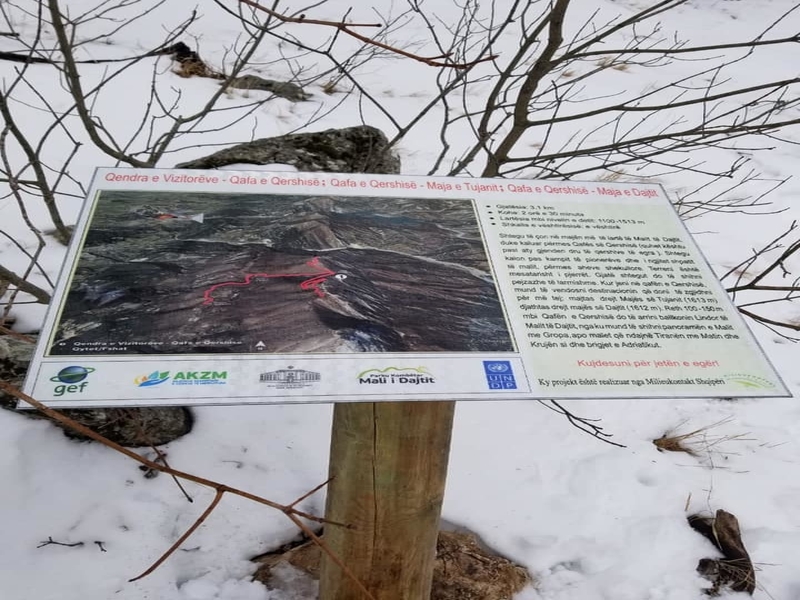 Hiking në malin e Dajtit