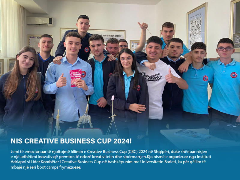 NIS CREATIVE BUSINESS CUP 2024!