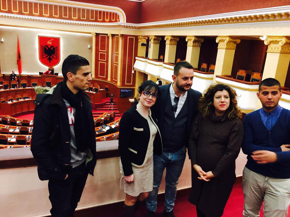 Vizitë studimore në Parlamentin e Shqipërisë, datë 1 dhjetor 2016