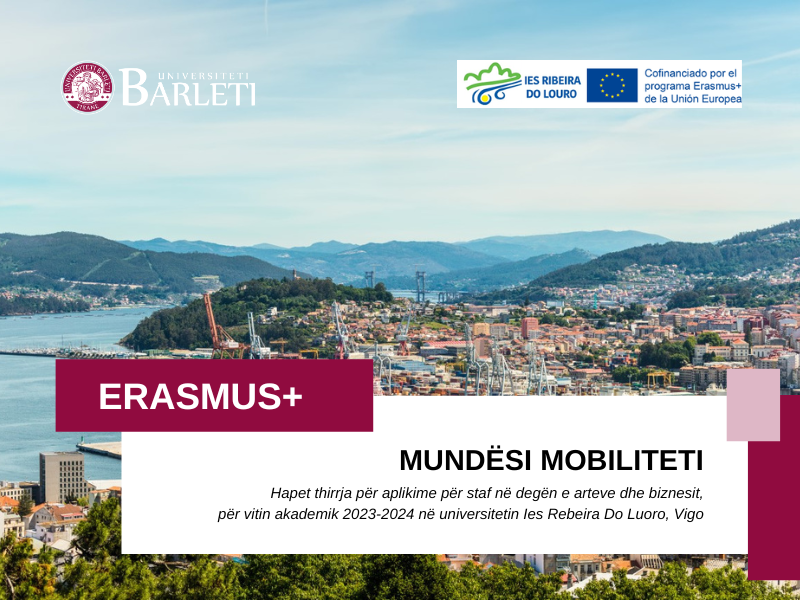 Mundësi mobiliteti për staf në Ies Ribeira Do Luoro