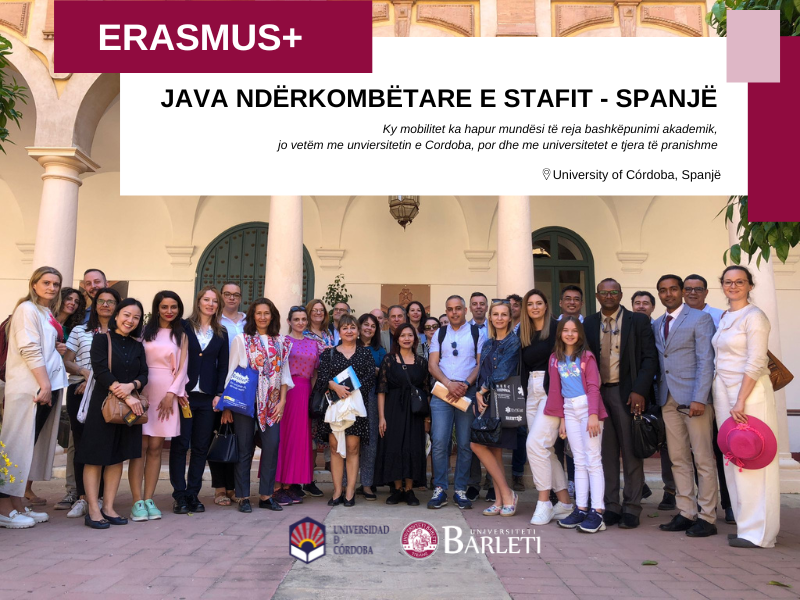 Staf i UniBa në Universitetin e Cordoba, Spanjë
