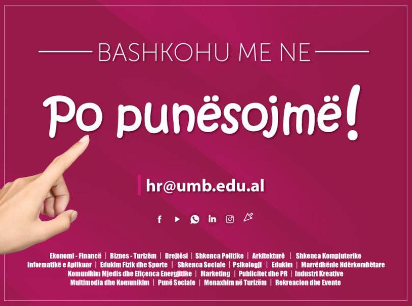 Njoftime për vende vakante