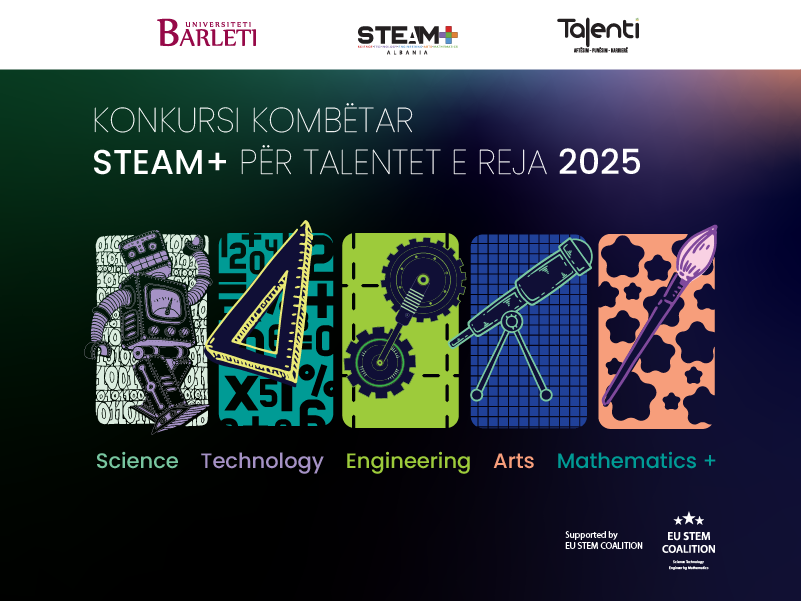 KONKURSI RAJONAL STEAM+ SHQIPËRI E VERIUT & SHQIPËRI E MESME PËR TALENTET E REJA 2025