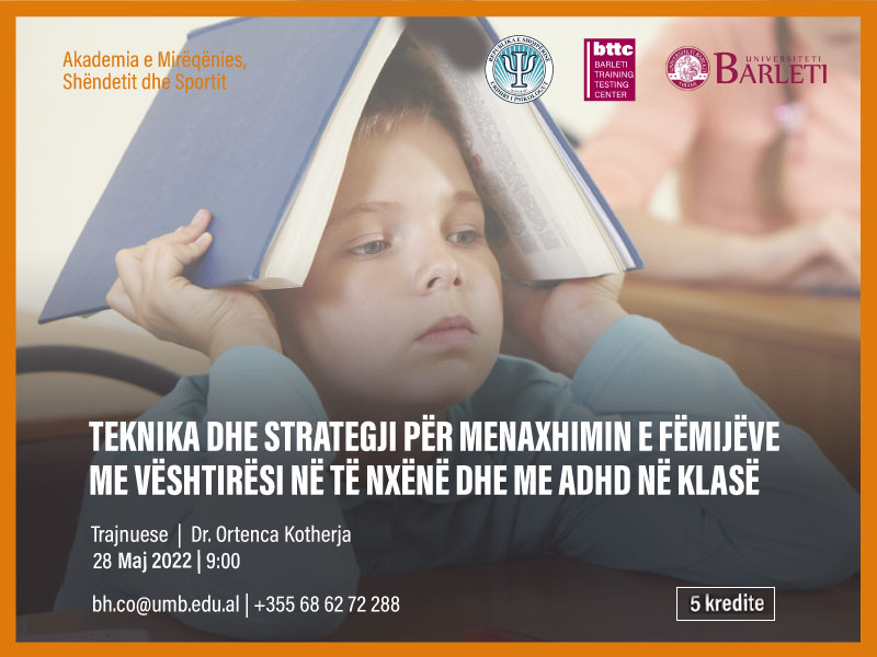 Trajnim me Dr. Ortenca Kotherja