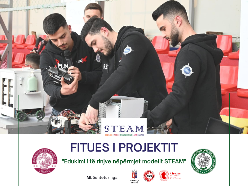 Edukimi i të rinjve nëpërmjet modelit STEAM