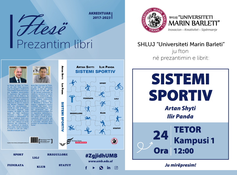 Prezantim i librit “Sistemi Sportiv”