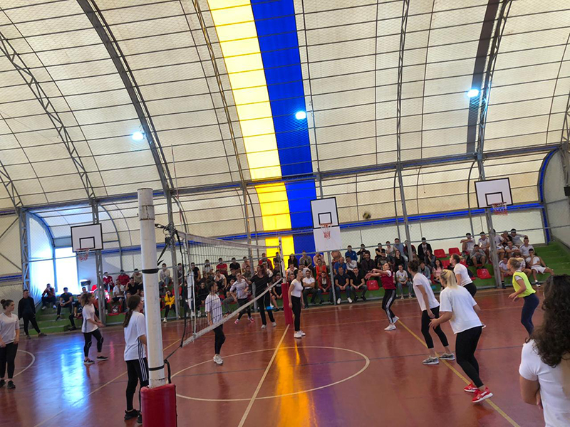 BASHKË në sport ! Aktivitet sportiv me nxënësit e shkollës së mesme Ismail Qemali.