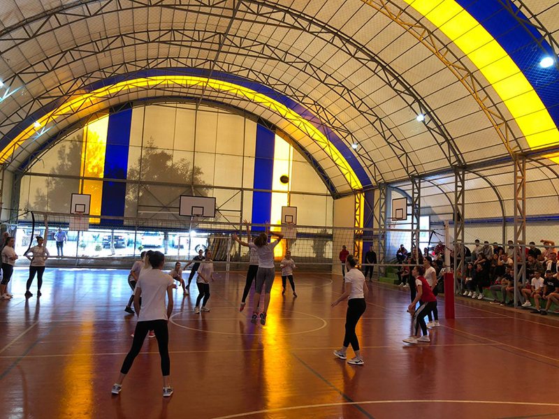BASHKË në sport ! Aktivitet sportiv me nxënësit e shkollës së mesme Ismail Qemali.