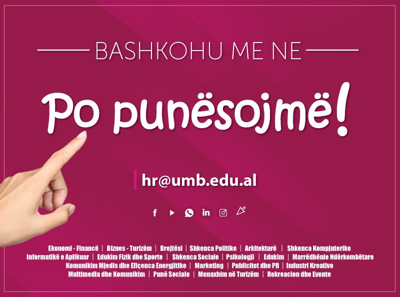 Njoftime për vende vakante