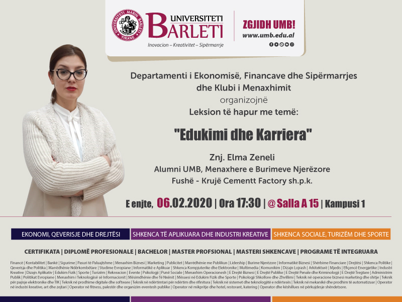 Edukimi dhe Karriera